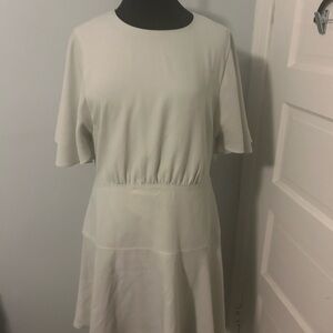 Club Monaco pastel Mint A-Line Mini Dress for Casual Occasions